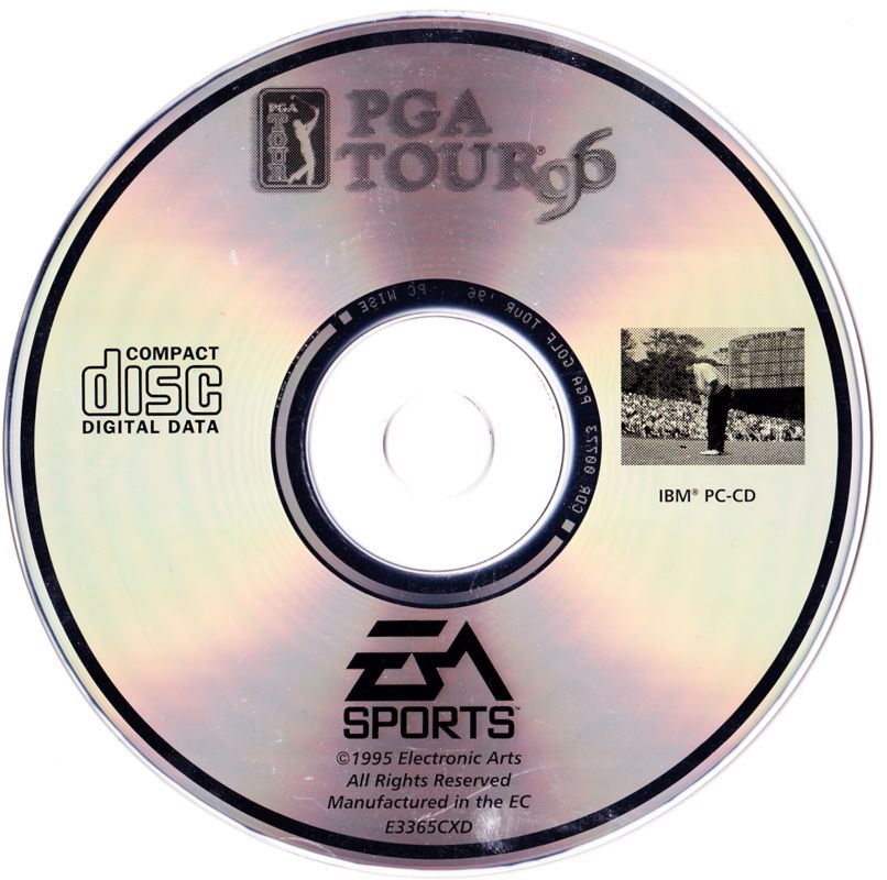 Media for PGA Tour 96 (DOS)