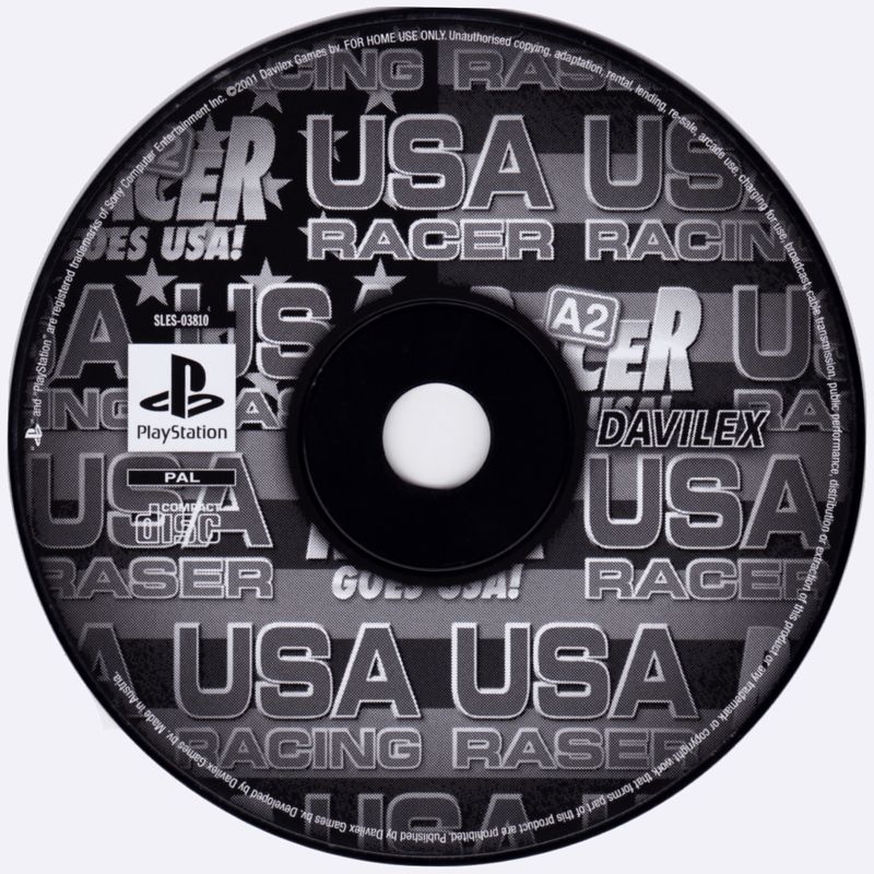 Media for US Racer (PlayStation)