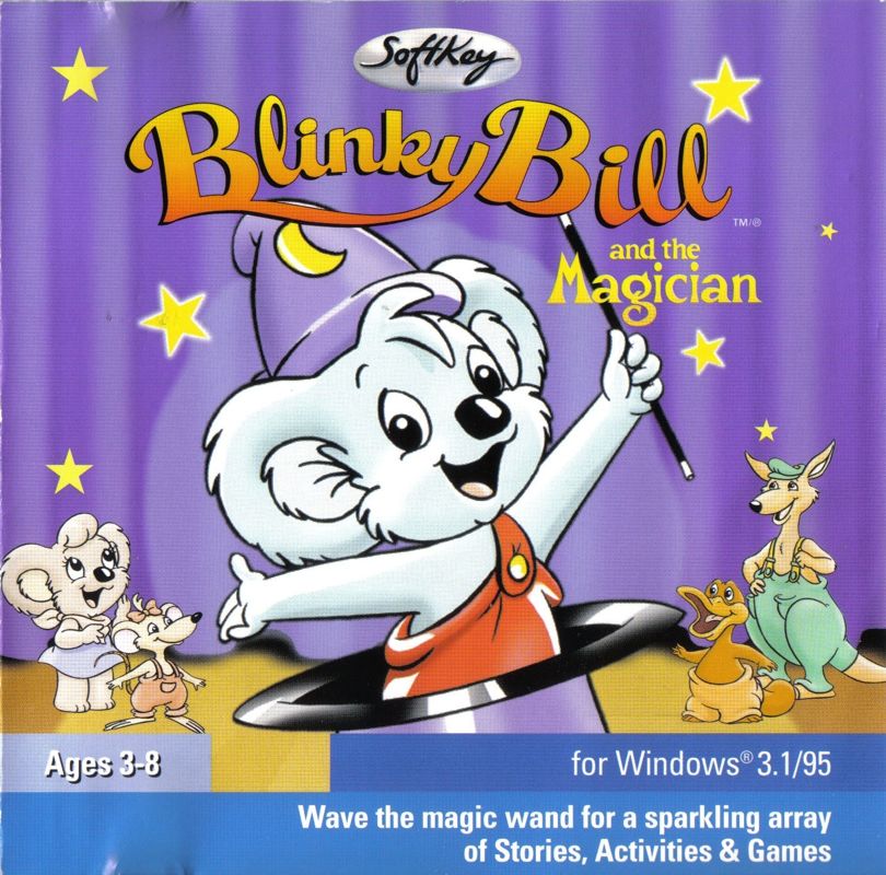 Front Cover for Blinky Bill and the Magician (Windows and Windows 3.x)