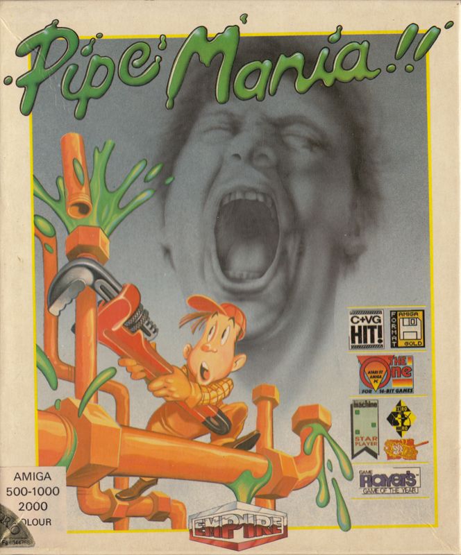 Front Cover for Pipe Dream (Amiga)