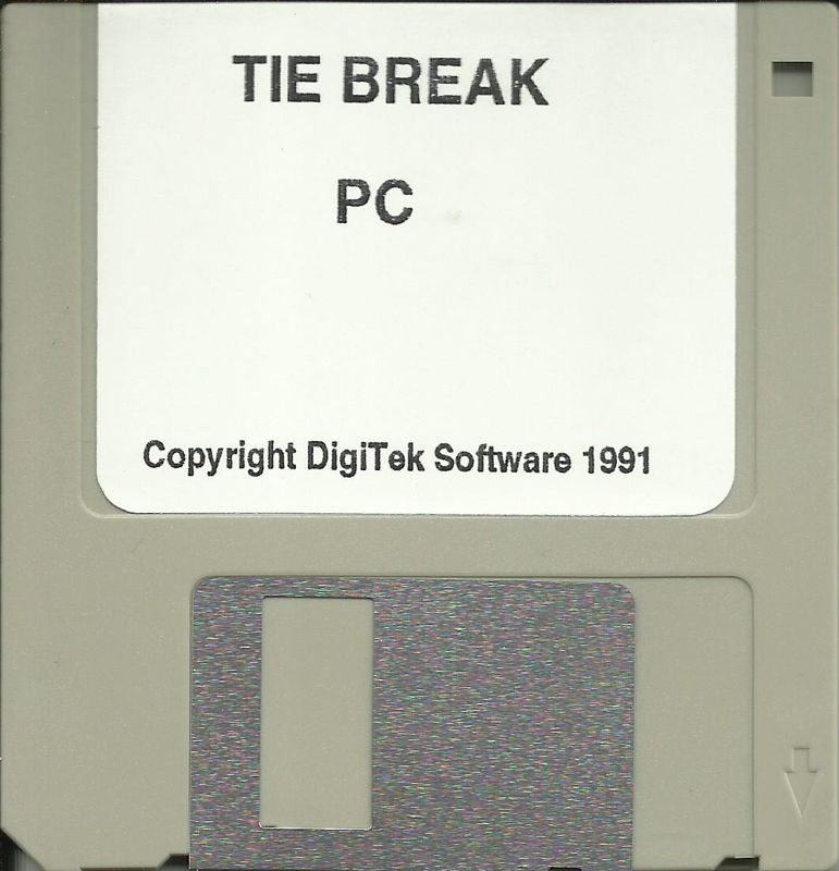Media for Tie Break (DOS) (Dual media release): 3.5" disk