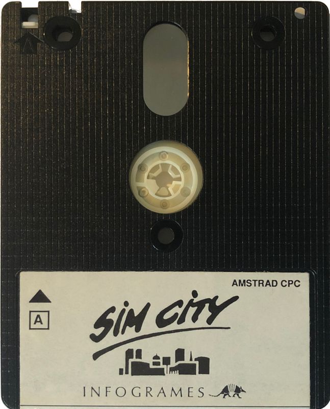 Media for SimCity (Amstrad CPC)