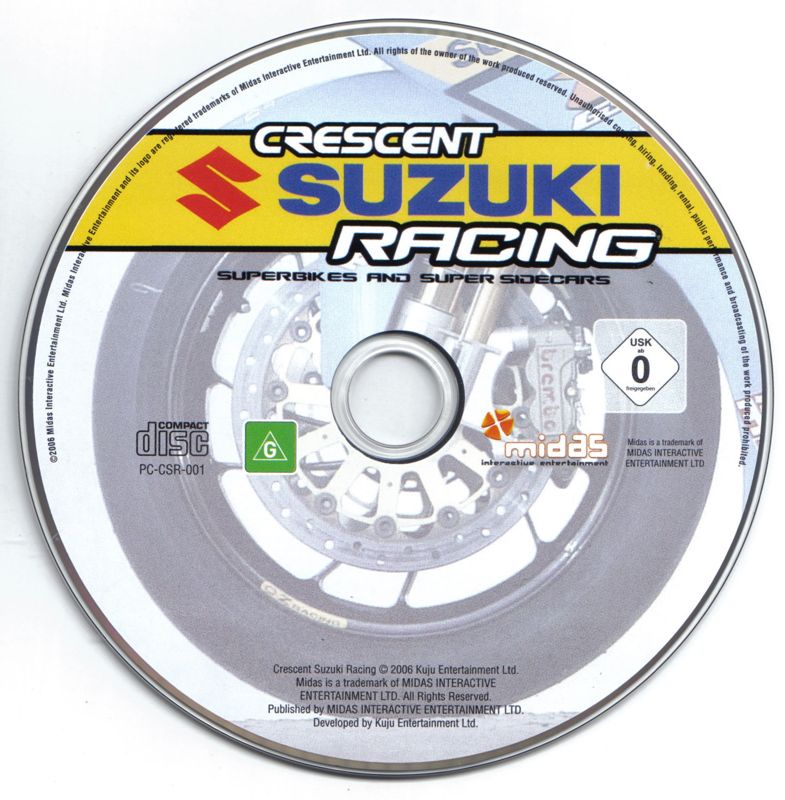 Media for Crescent Suzuki Racing (Windows) (re-release)