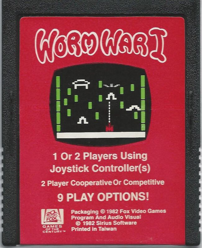 Media for Worm War I (Atari 2600)