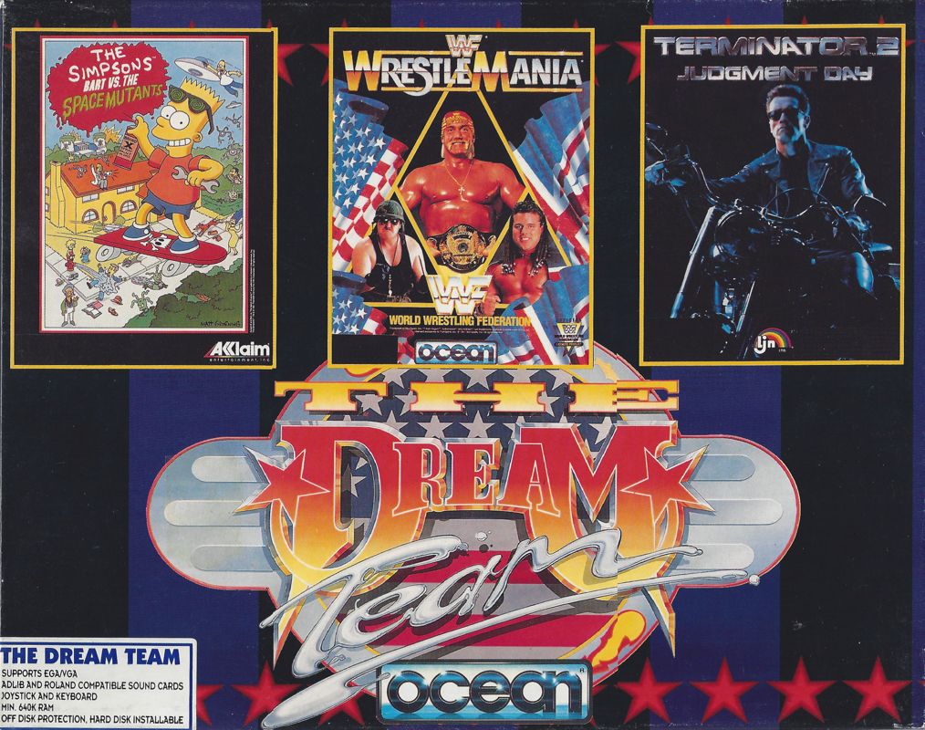 Front Cover for The Dream Team (DOS) (5.25" Discs Edition)