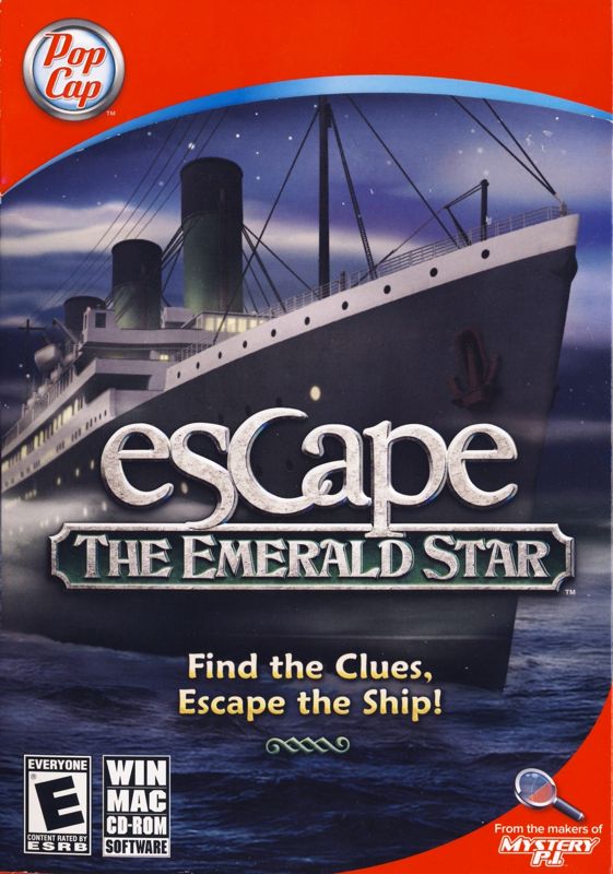 Front Cover for Escape the Emerald Star (Macintosh and Windows)