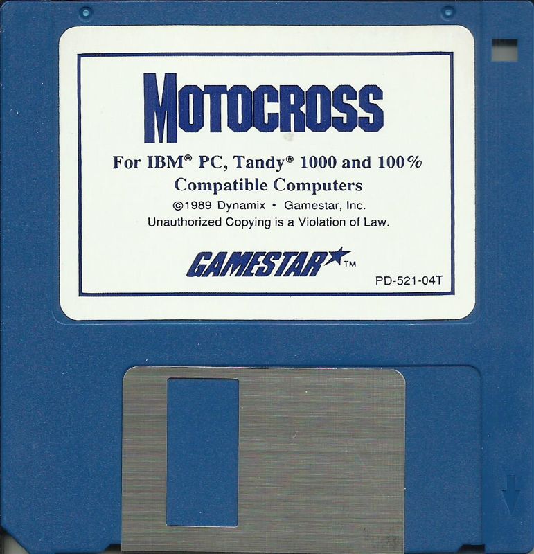 Media for Motocross (DOS): 3.5" Disk (1/1)