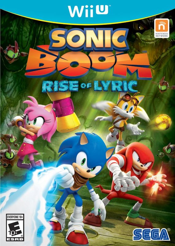 Front Cover for Sonic Boom: Rise of Lyric (Wii U)