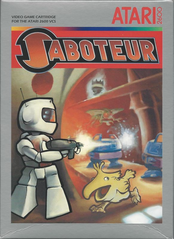 Front Cover for Saboteur (Atari 2600)