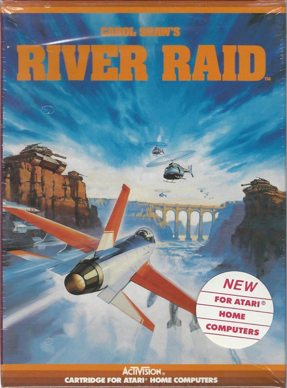 Front Cover for River Raid (Atari 8-bit)