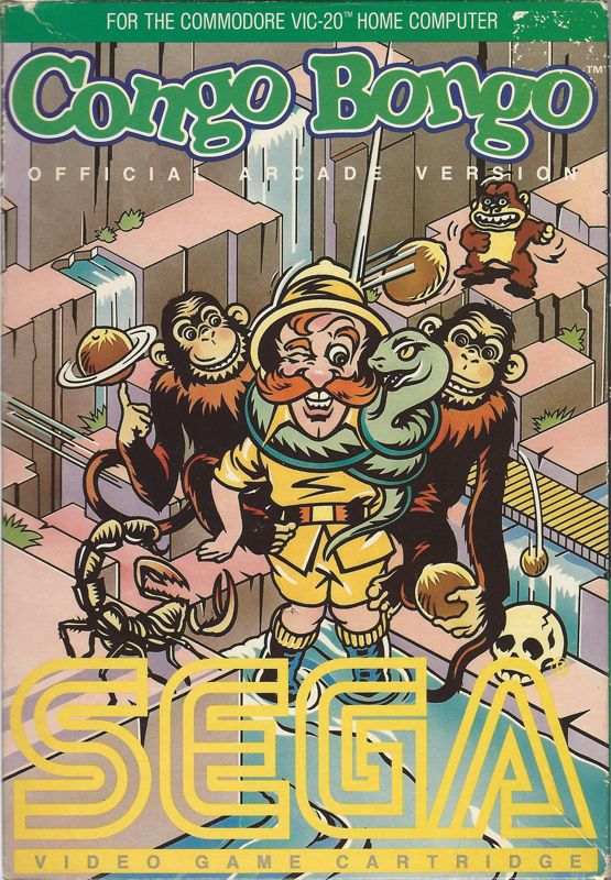 Front Cover for Congo Bongo (VIC-20)