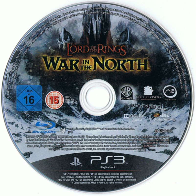 Lord of the Rings: War in the North for PlayStation 3