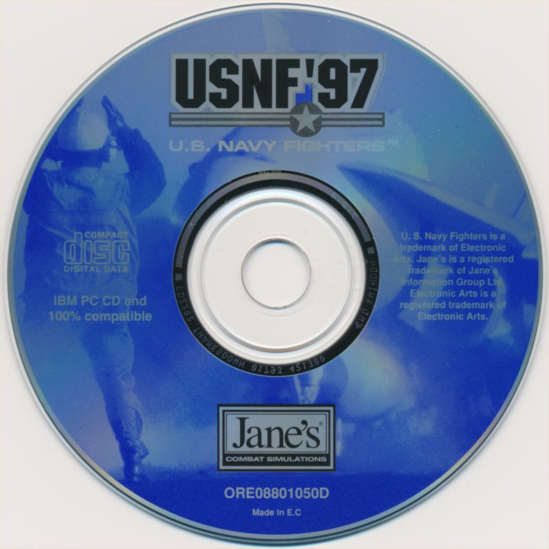 Media for Jane's Combat Simulations: USNF'97 - U.S. Navy Fighters (Windows) (cd-rom Classics release)