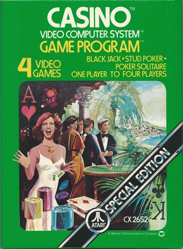 Front Cover for Casino (Atari 2600)