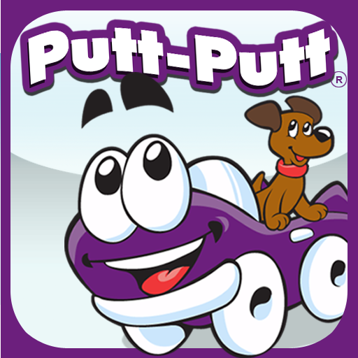Front Cover for Putt-Putt Saves the Zoo (Android): Nimbus Games version