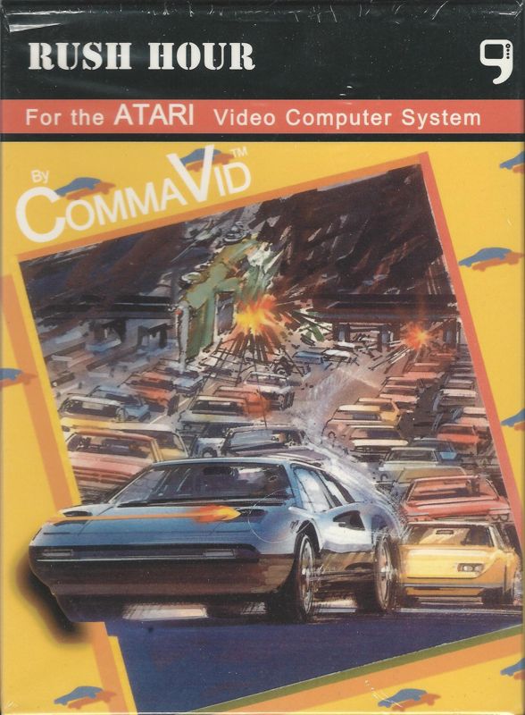 Front Cover for Rush Hour (Atari 2600)