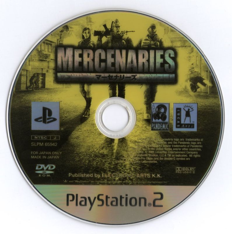 Media for Mercenaries: Playground of Destruction (PlayStation 2)