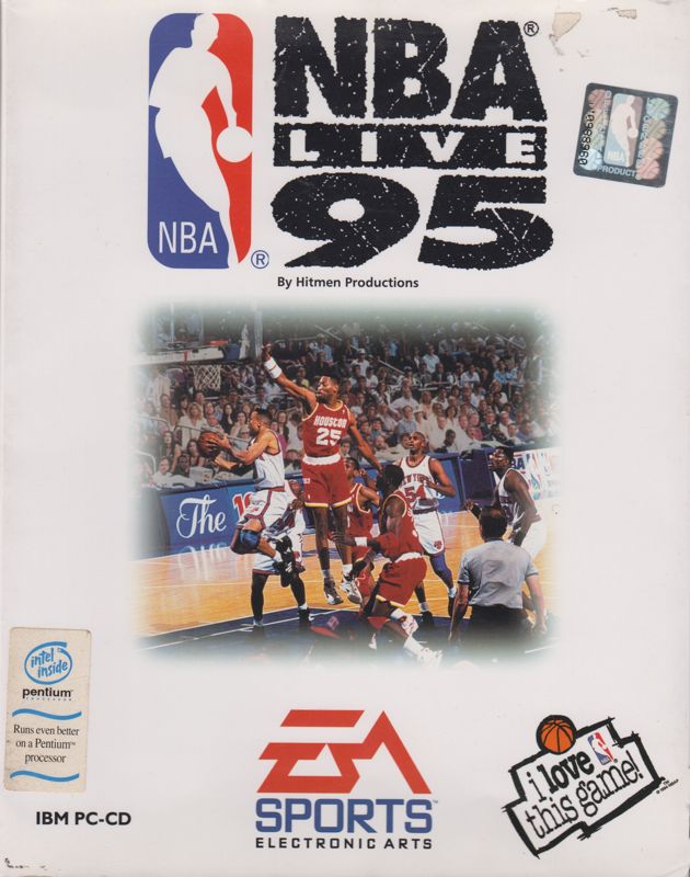 Front Cover for NBA Live 95 (DOS)