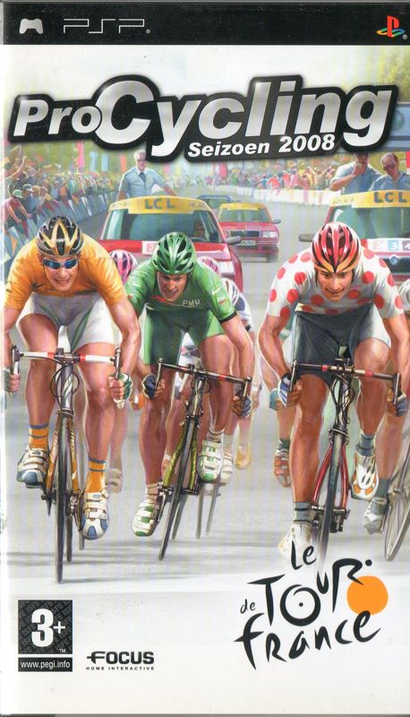 Front Cover for Pro Cycling: Season 2008 (PSP)