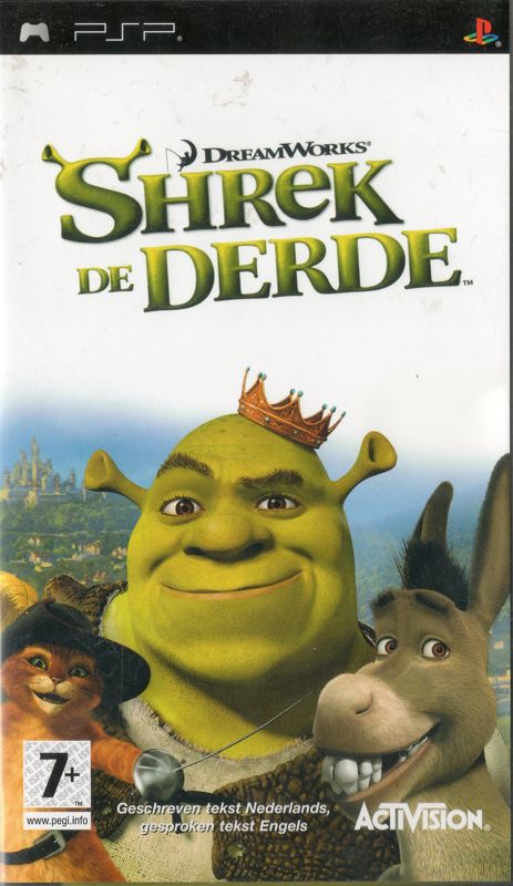 Front Cover for Shrek the Third (PSP)