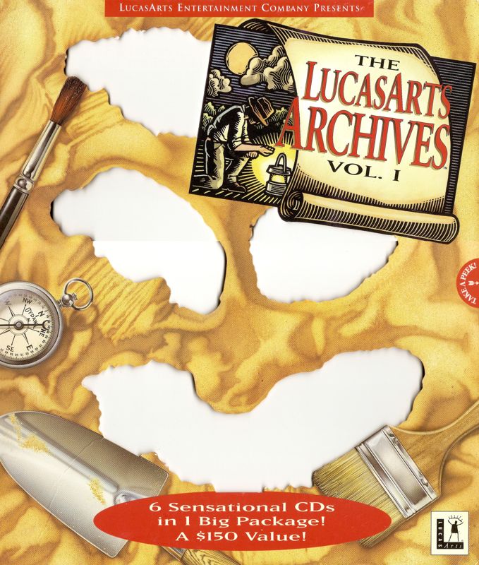 Front Cover for The LucasArts Archives: Vol. I (DOS)
