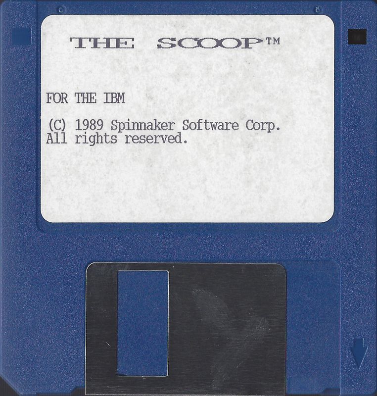 Media for The Scoop (DOS) (3.5" Disc Edition)