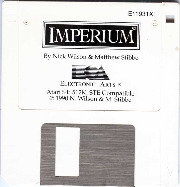 Media for Imperium (Atari ST)