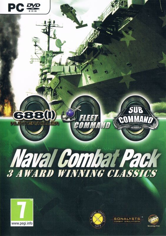 Naval Combat Pack: 3 Awards Winning Classics box covers - MobyGames