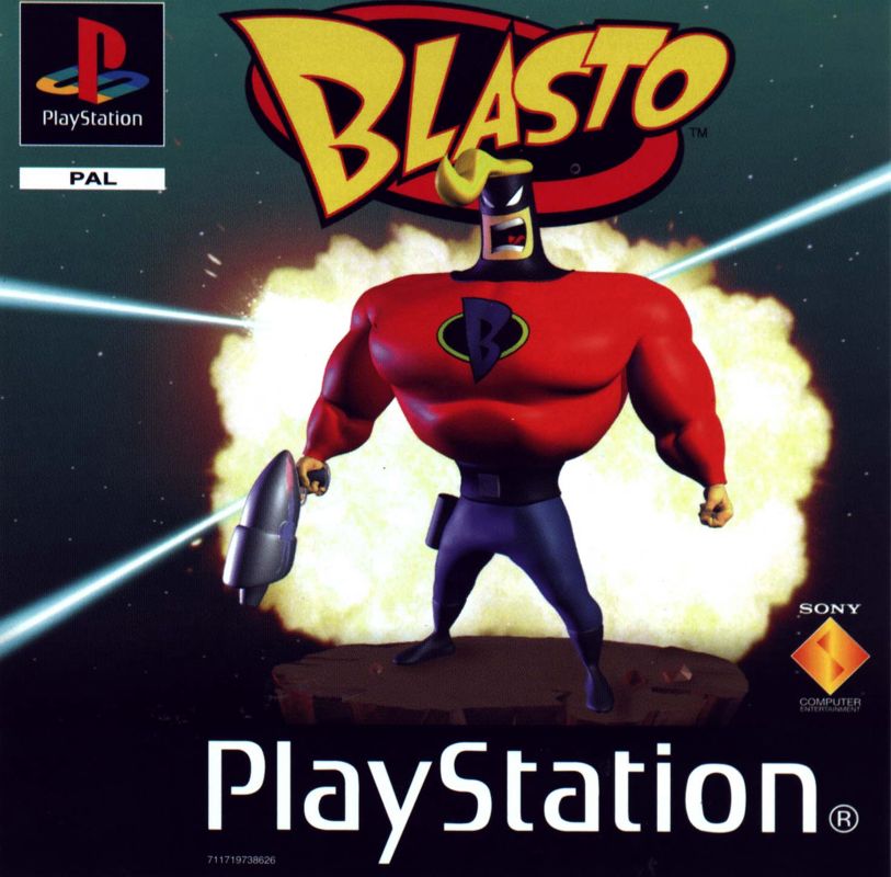 Front Cover for Blasto (PlayStation)