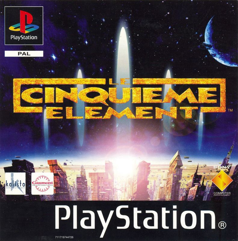 Front Cover for The Fifth Element (PlayStation)