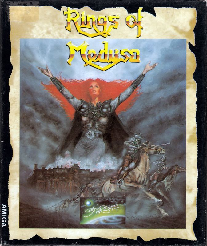 Front Cover for Rings of Medusa (Amiga)