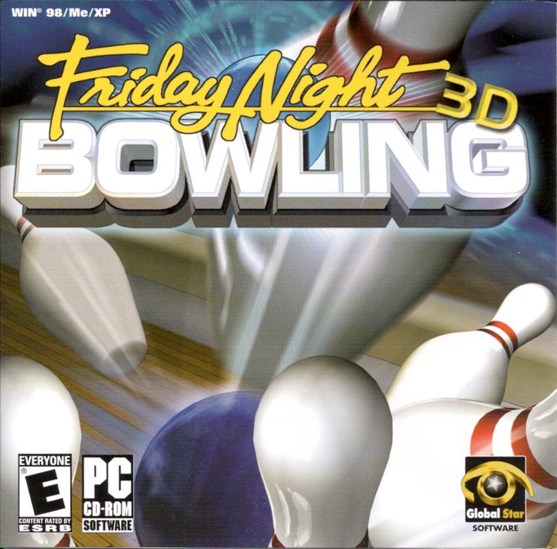 Other for Friday Night 3D Bowling (Windows): Jewel Case - Front, Also a manual