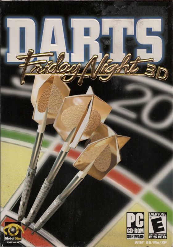Front Cover for Friday Night 3D Darts (Windows)