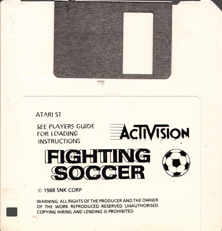 Media for Fighting Soccer (Atari ST)