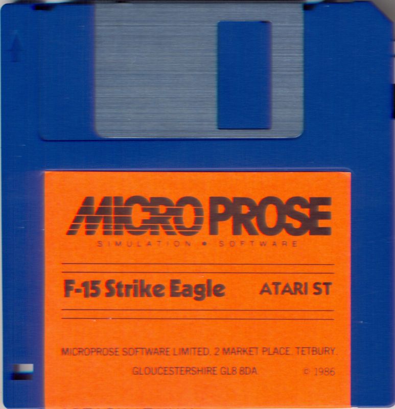Media for F-15 Strike Eagle (Atari ST)