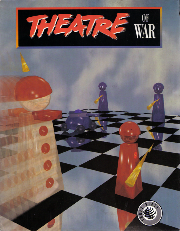 Front Cover for Theatre of War (DOS) (3.5" disk release)