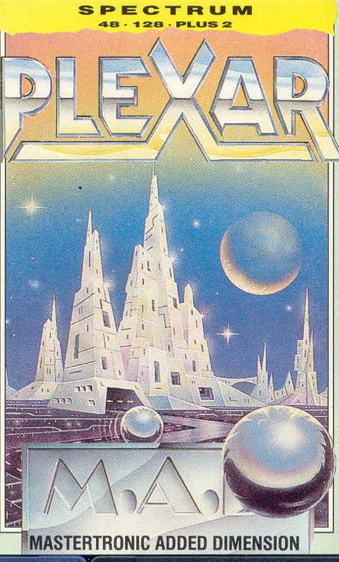 Front Cover for Plexar (ZX Spectrum)