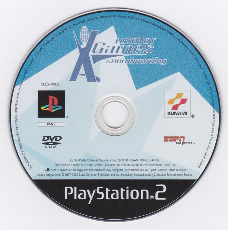Media for ESPN Winter X Games Snowboarding (PlayStation 2)