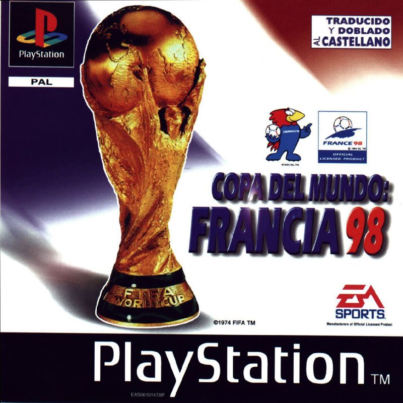 Front Cover for World Cup 98 (PlayStation)