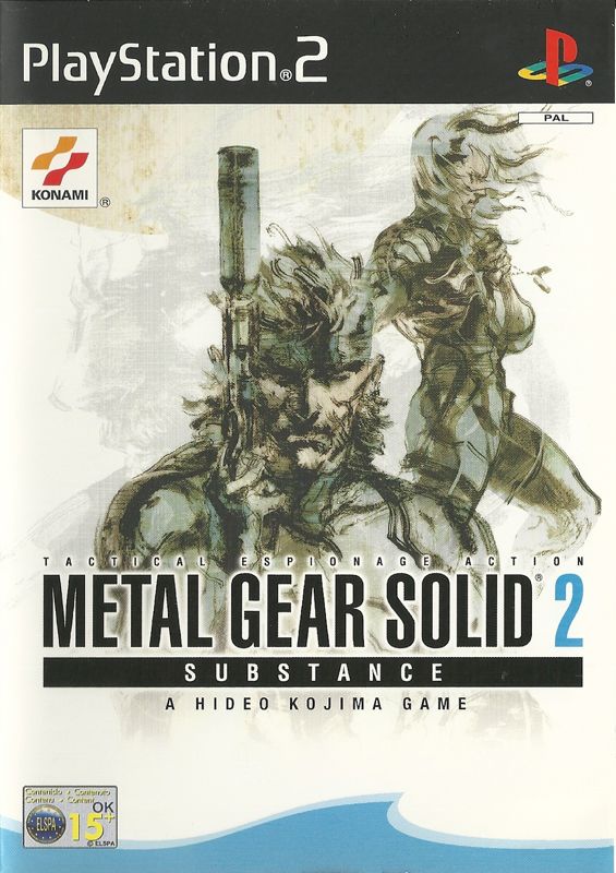 Front Cover for Metal Gear Solid 2: Substance (PlayStation 2)