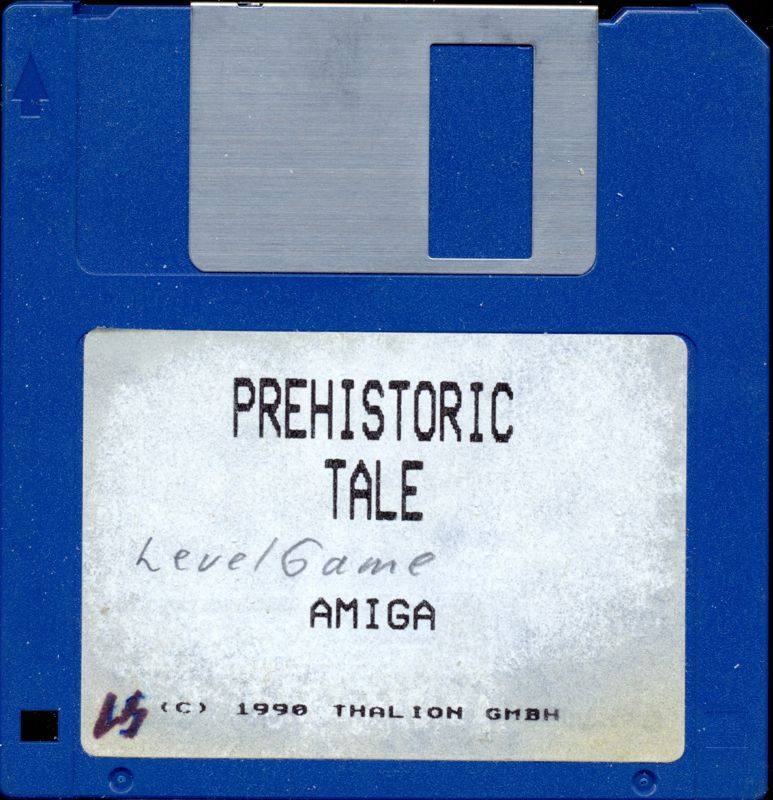 Media for A Prehistoric Tale (Amiga)