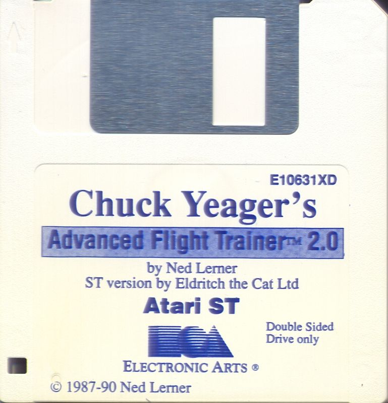 Media for Chuck Yeager's Advanced Flight Trainer 2.0 (Atari ST)