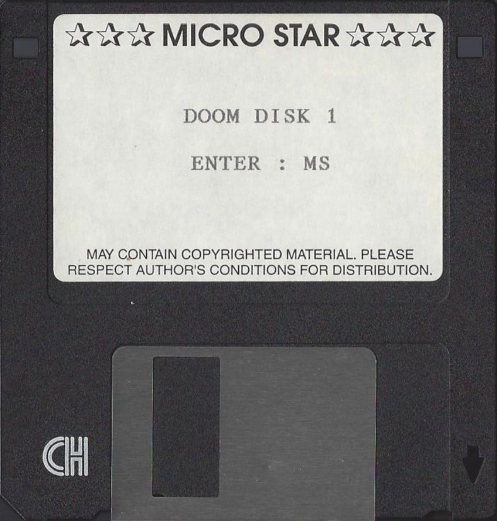 Media for Doom (DOS) (Shareware Edition): Disc 1/2