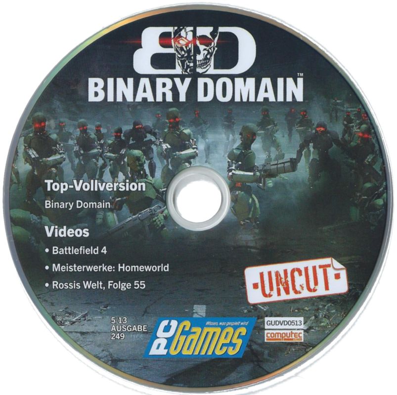 Media for Binary Domain (Windows) (PC Games 05/2013 covermount)