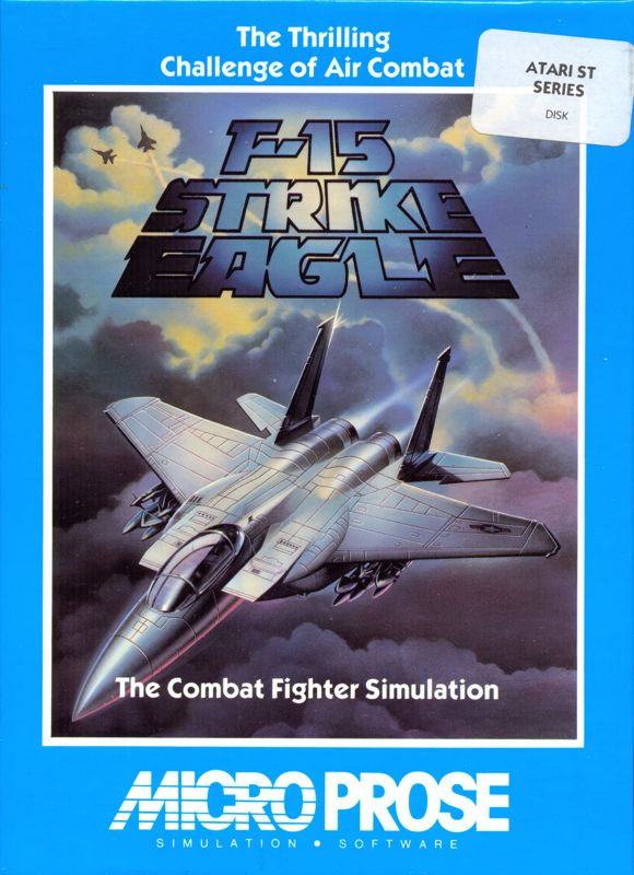 Front Cover for F-15 Strike Eagle (Atari ST)
