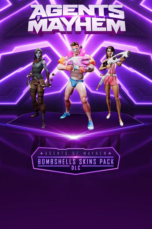 Front Cover for Agents of Mayhem: Bombshells Skins Pack DLC (Xbox One) (download release)