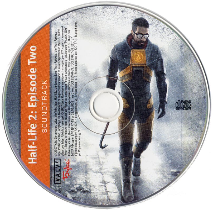 Media for The Orange Box (Windows): Half-Life 2: Episode Two Soundtrack Disc