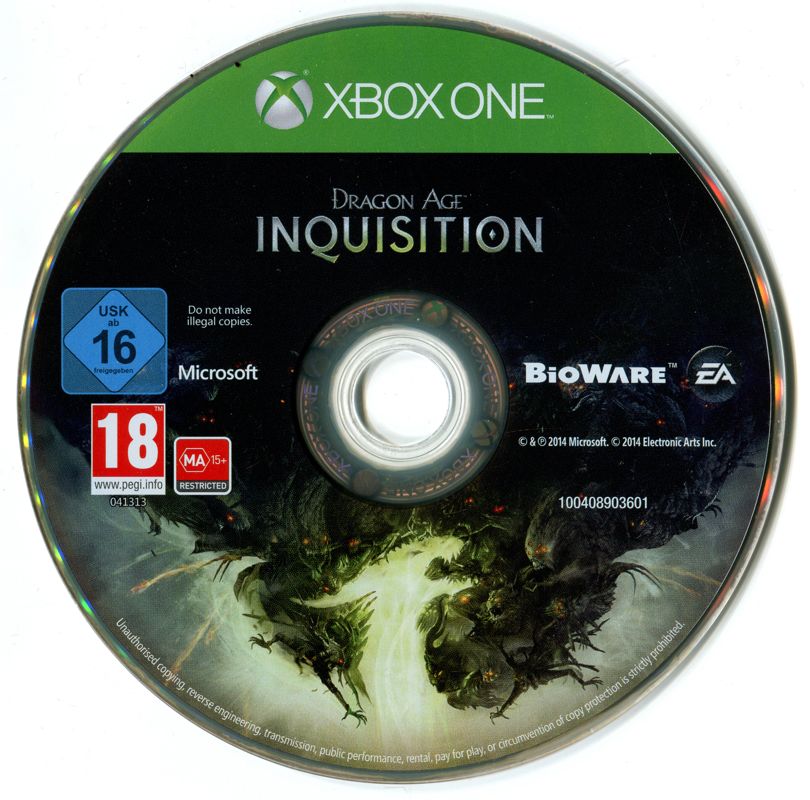 Media for Dragon Age: Inquisition (Deluxe Edition) (Xbox One)