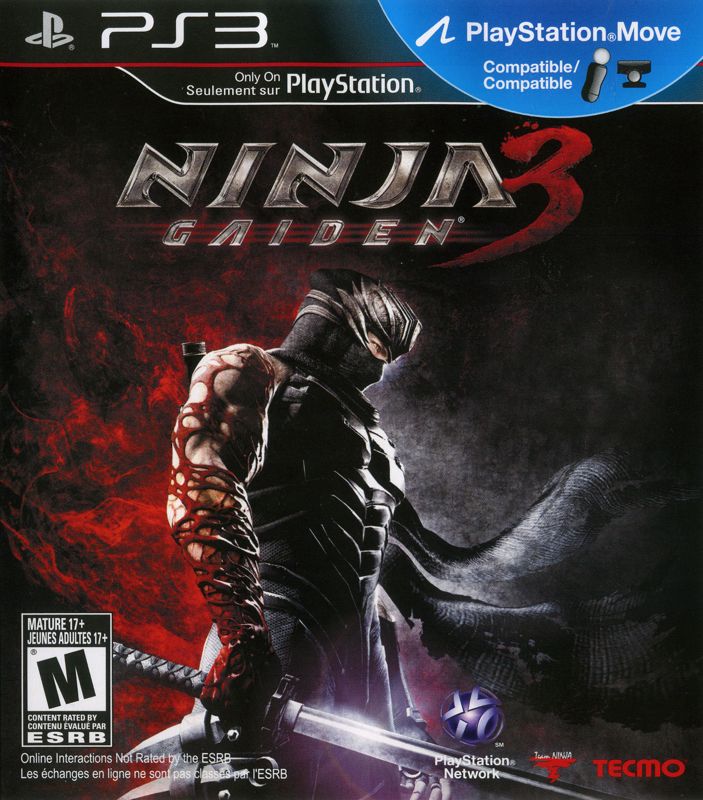 Ninja Gaiden 3 cover or packaging material - MobyGames