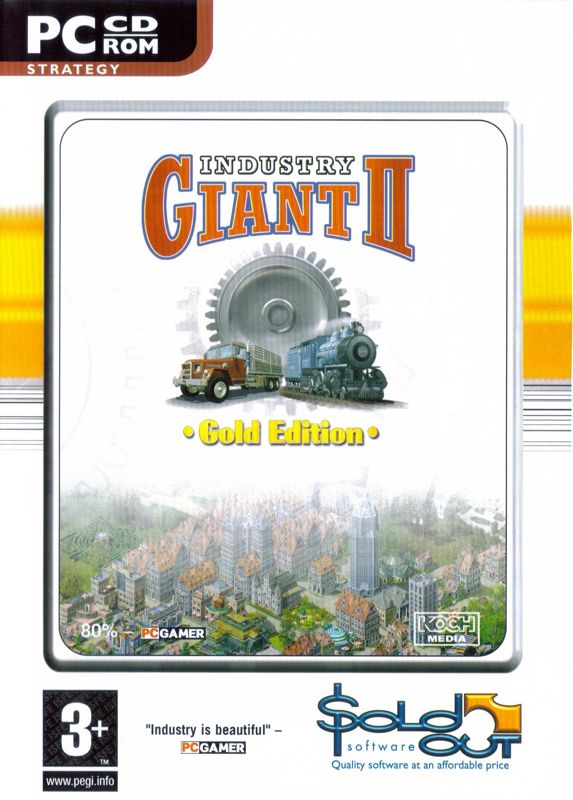 Front Cover for Industry Giant II: Gold Edition (Windows) (Sold Out Software release)